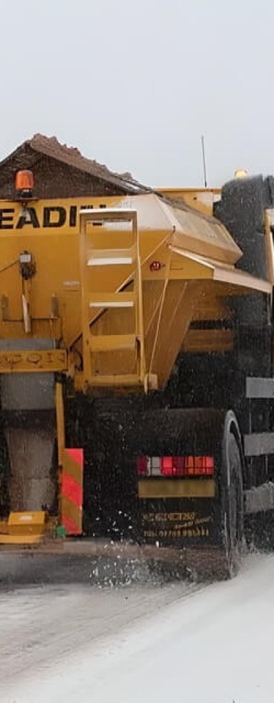 Gritter in Barnsley, South Yorkshire